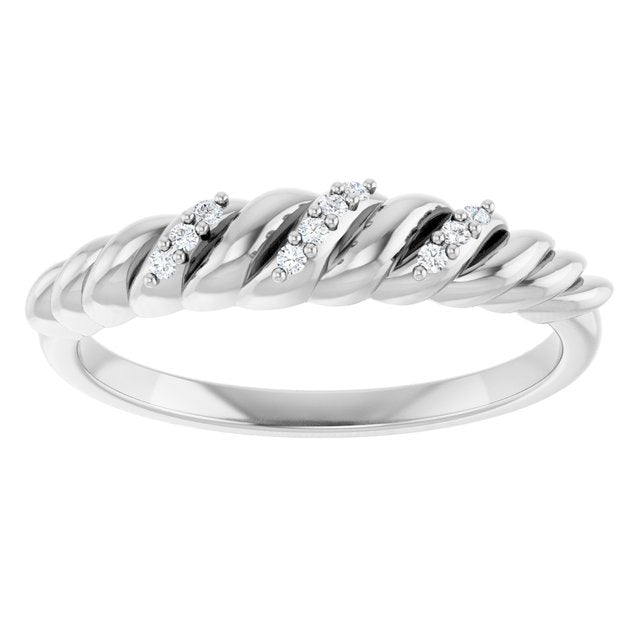 14K White