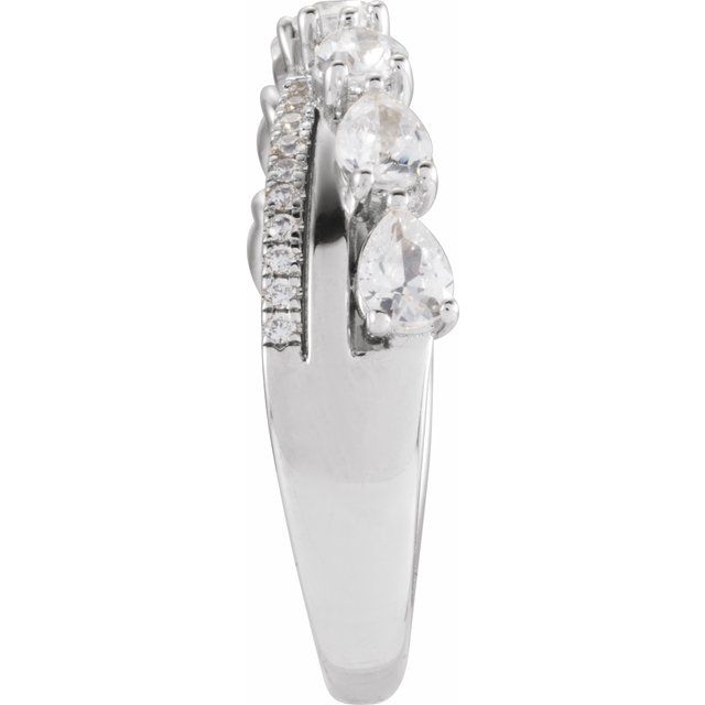 14K White