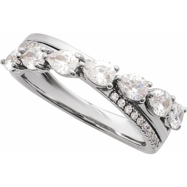 14K White