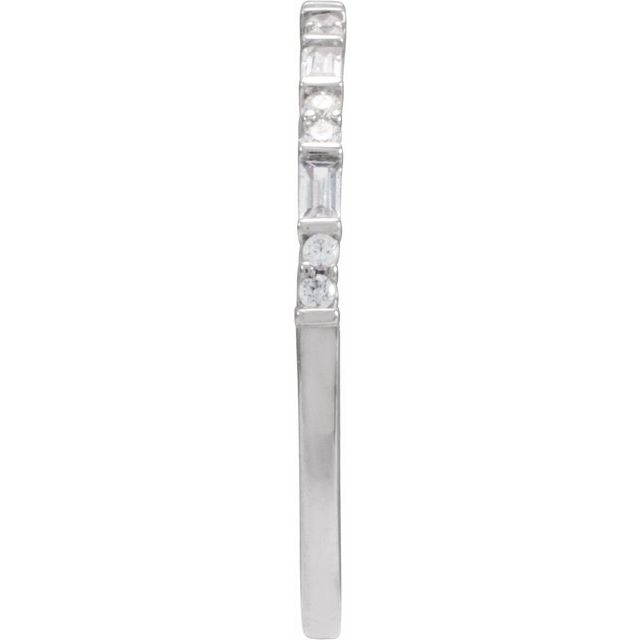14K White