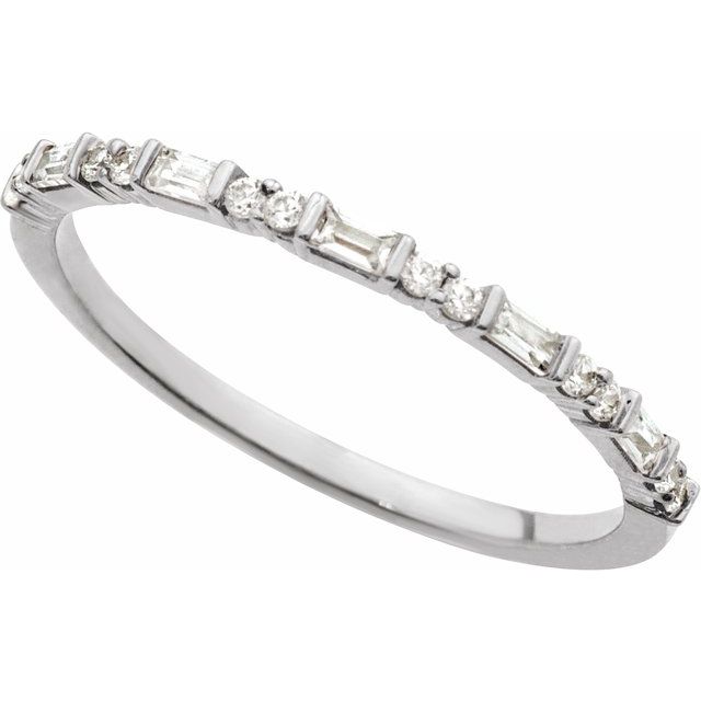 14K White