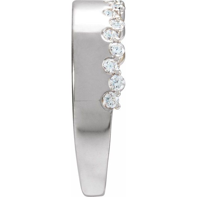 14K White