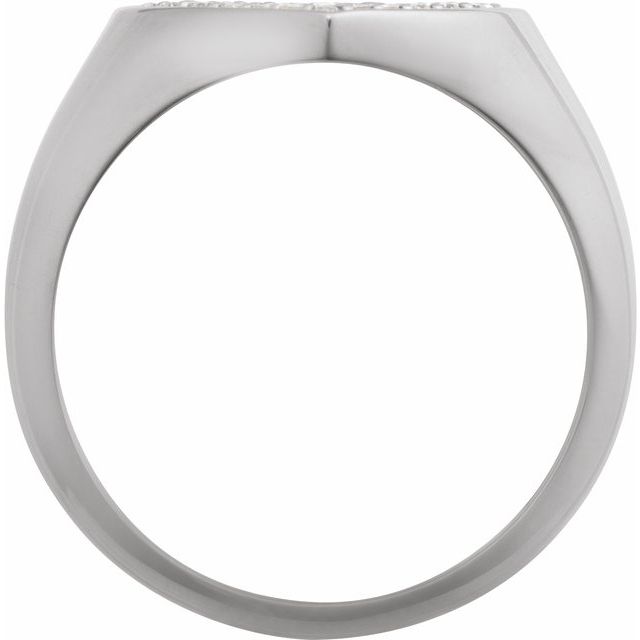 14K White
