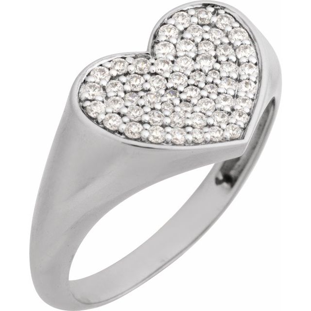 14K White
