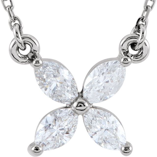 14K White (18")