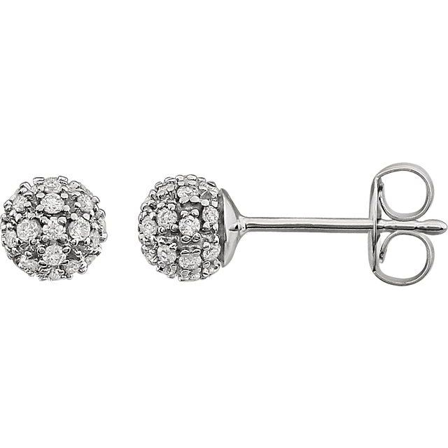 14K White