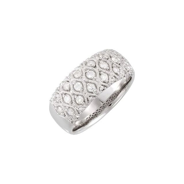 14K White