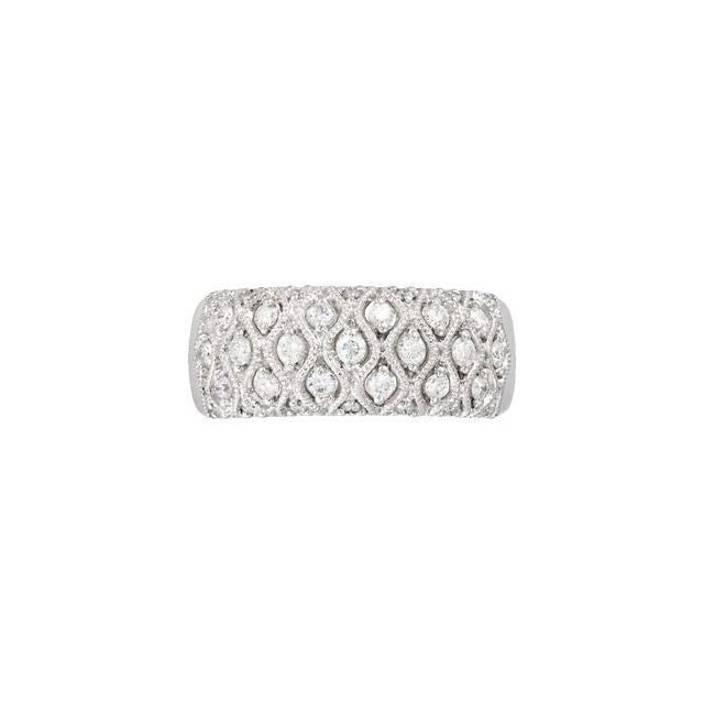 14K White