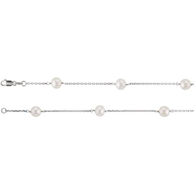 14K White