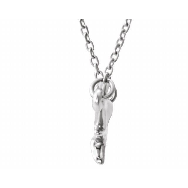 14K White