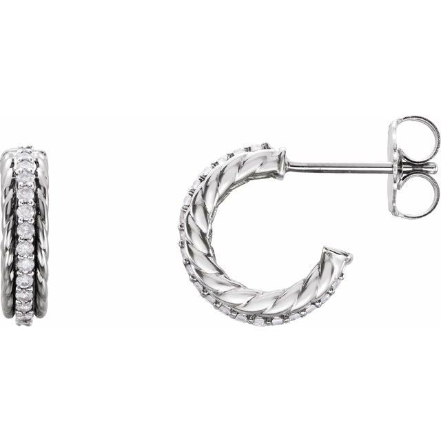 14K White