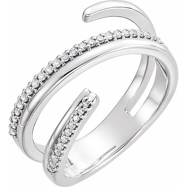 18K White