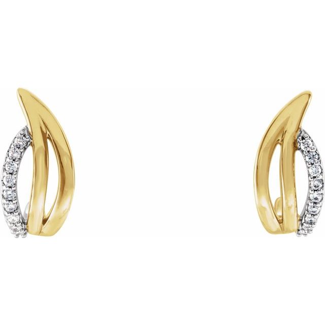 14K Yellow/White