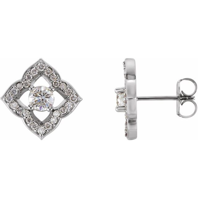 14K White