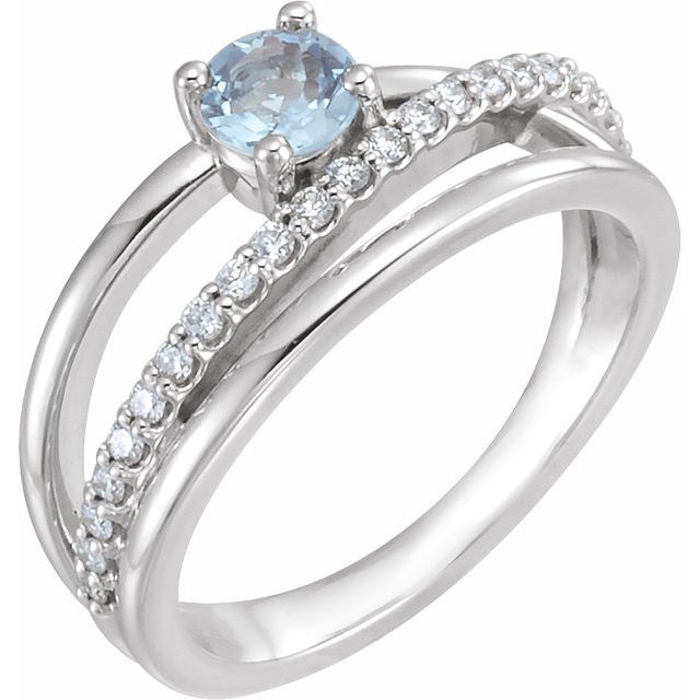 18K White
