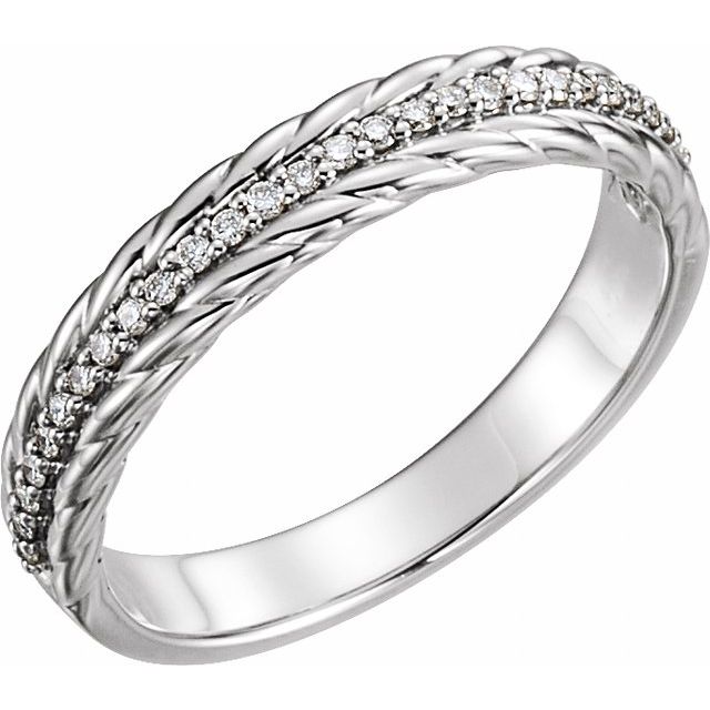 14K White