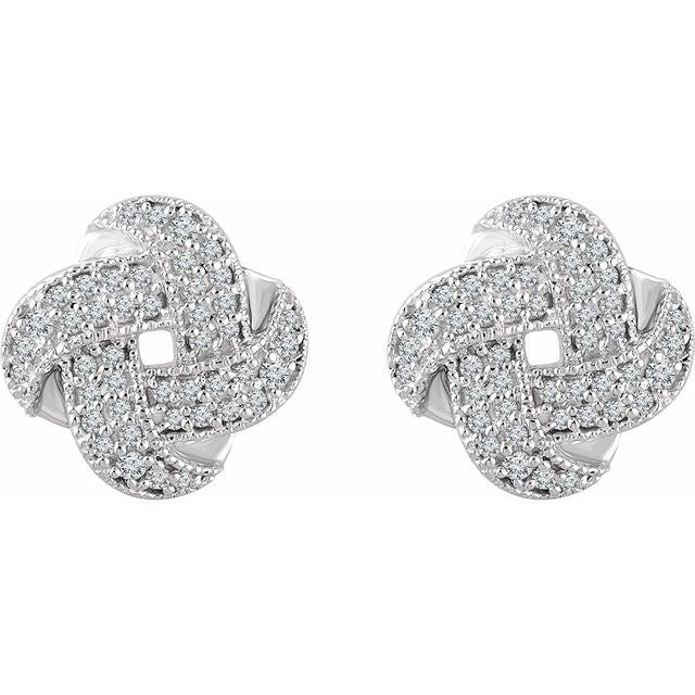 14K White