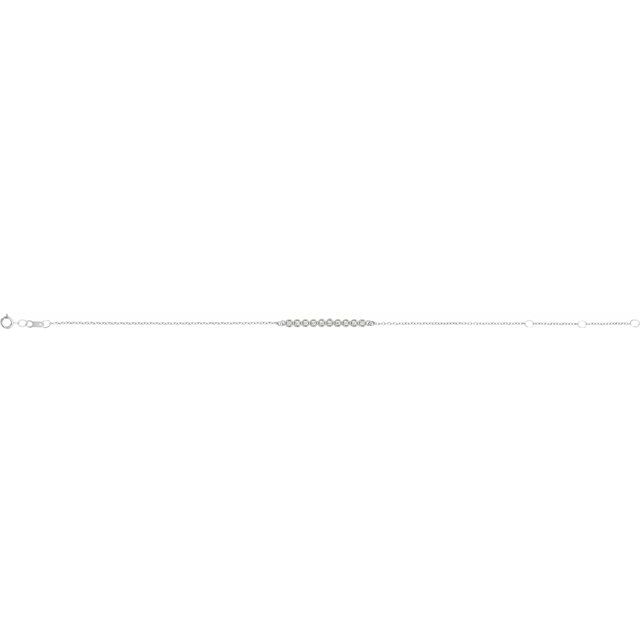 14K White