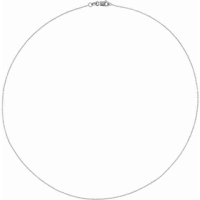 14K White (16")