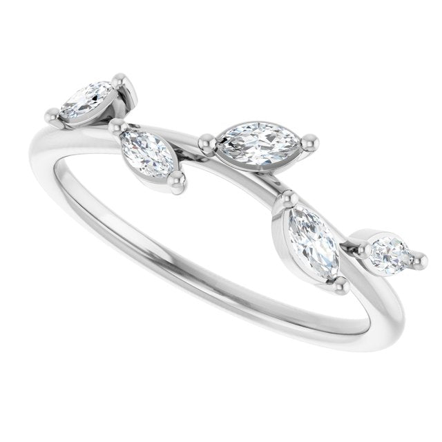14K White