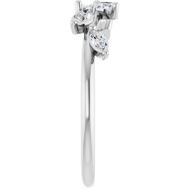 18K White