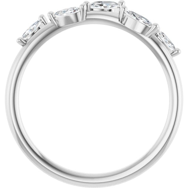 18K White