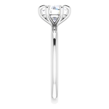 Round Solitaire Engagement Ring