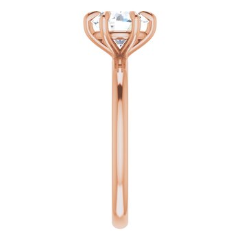 Round Solitaire Engagement Ring