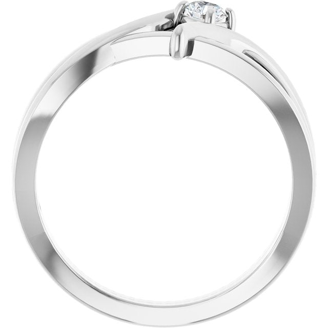 18K White