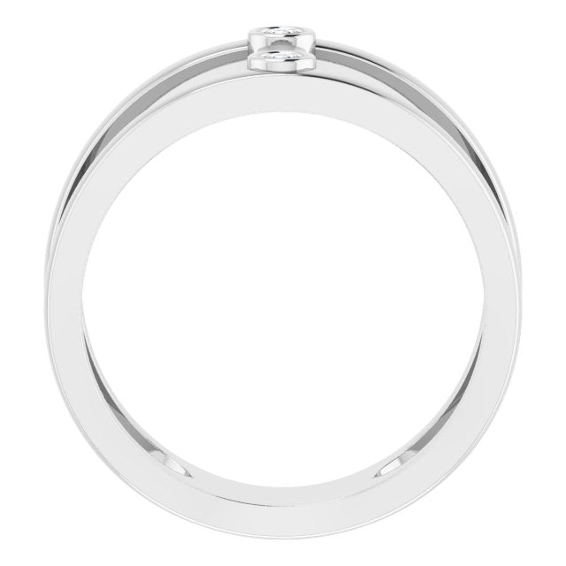 18K White