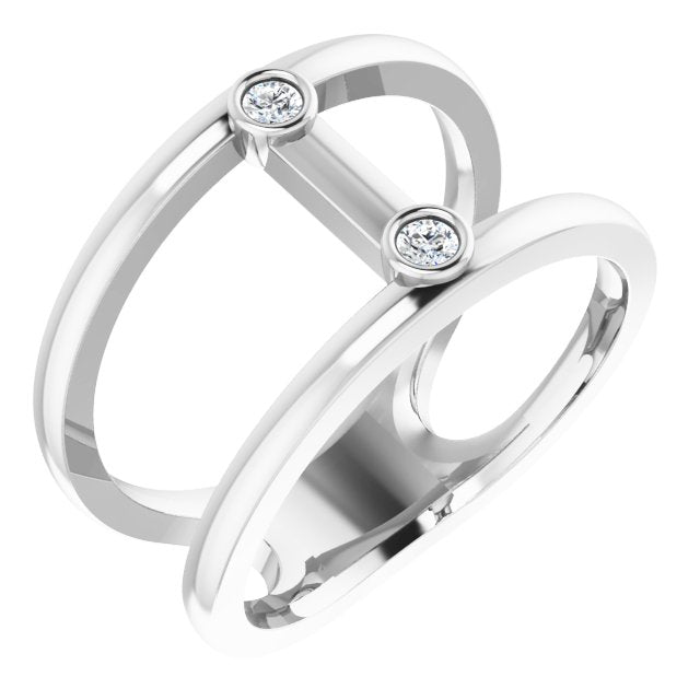 18K White