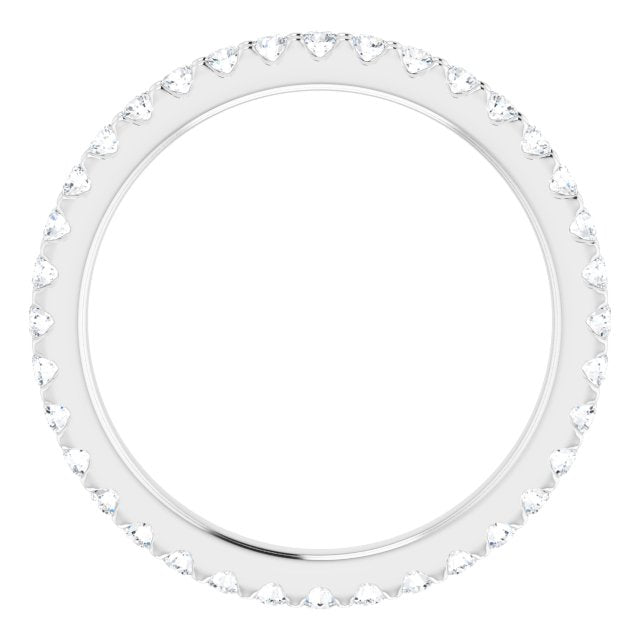 18K White