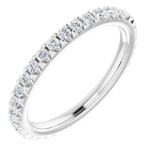 18K White
