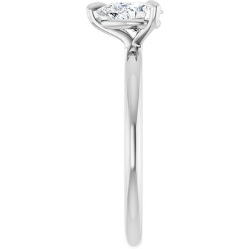 14K White
