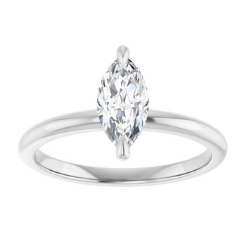 14K White