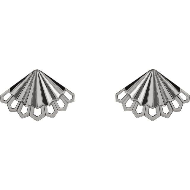 14K White