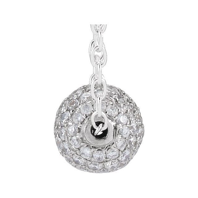 14K White