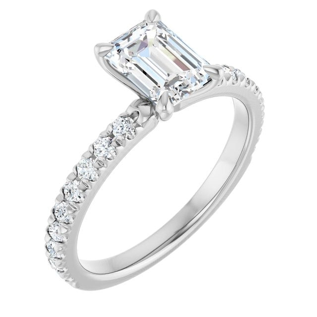 18K White