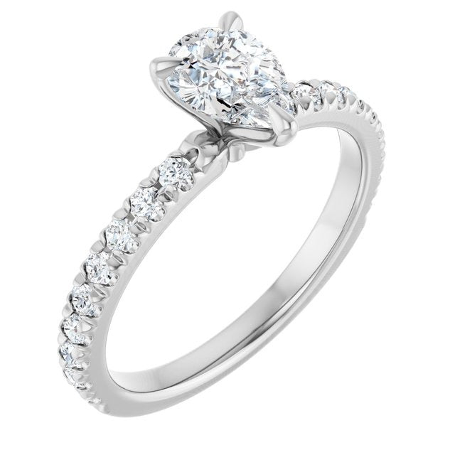 18K White