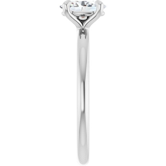 14K White