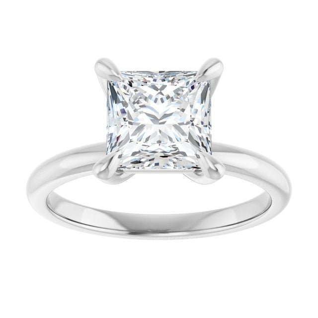 14K White