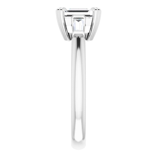 14K White