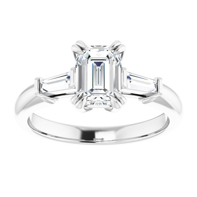 14K White