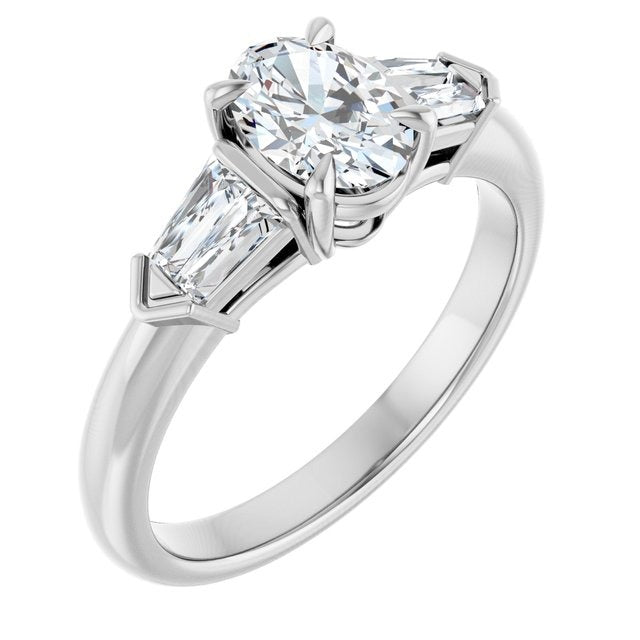 18K White