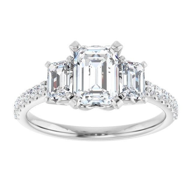 14K White
