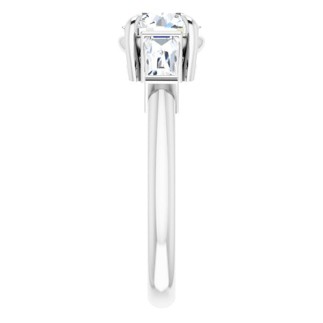 18K White