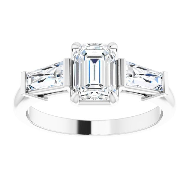 14K White