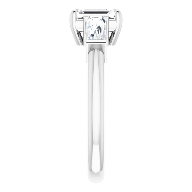 18K White