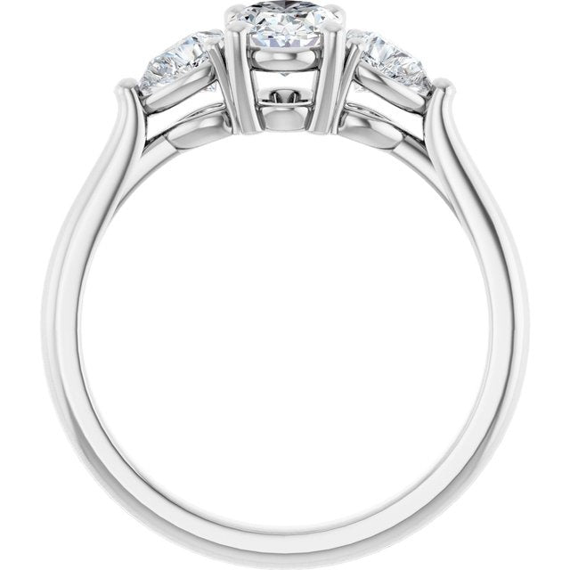 18K White