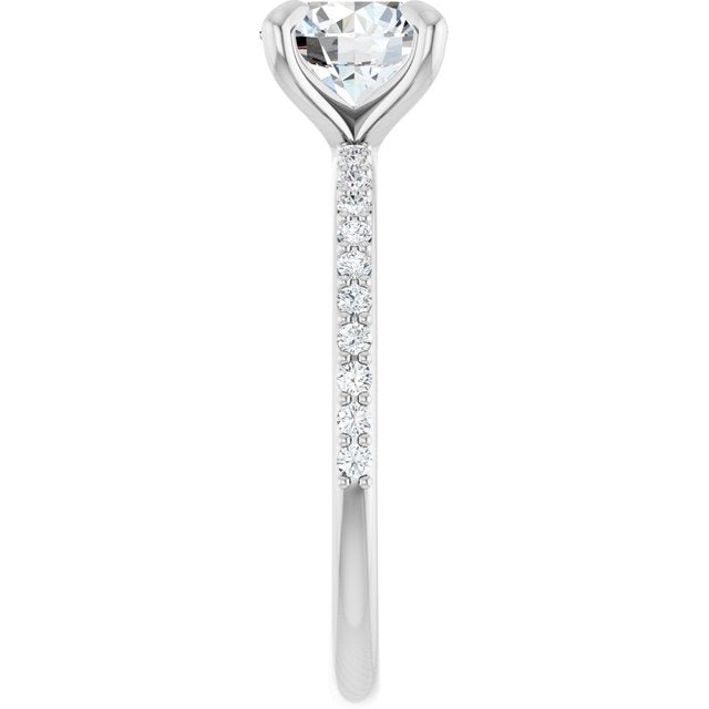18K White